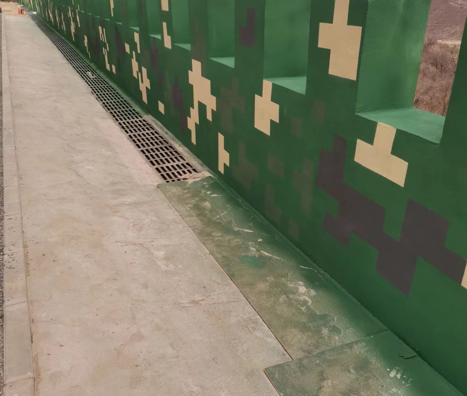 宁德围墙迷彩喷涂,数迷彩漆